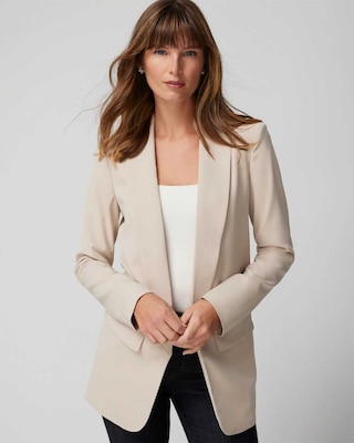 White best sale relaxed blazer